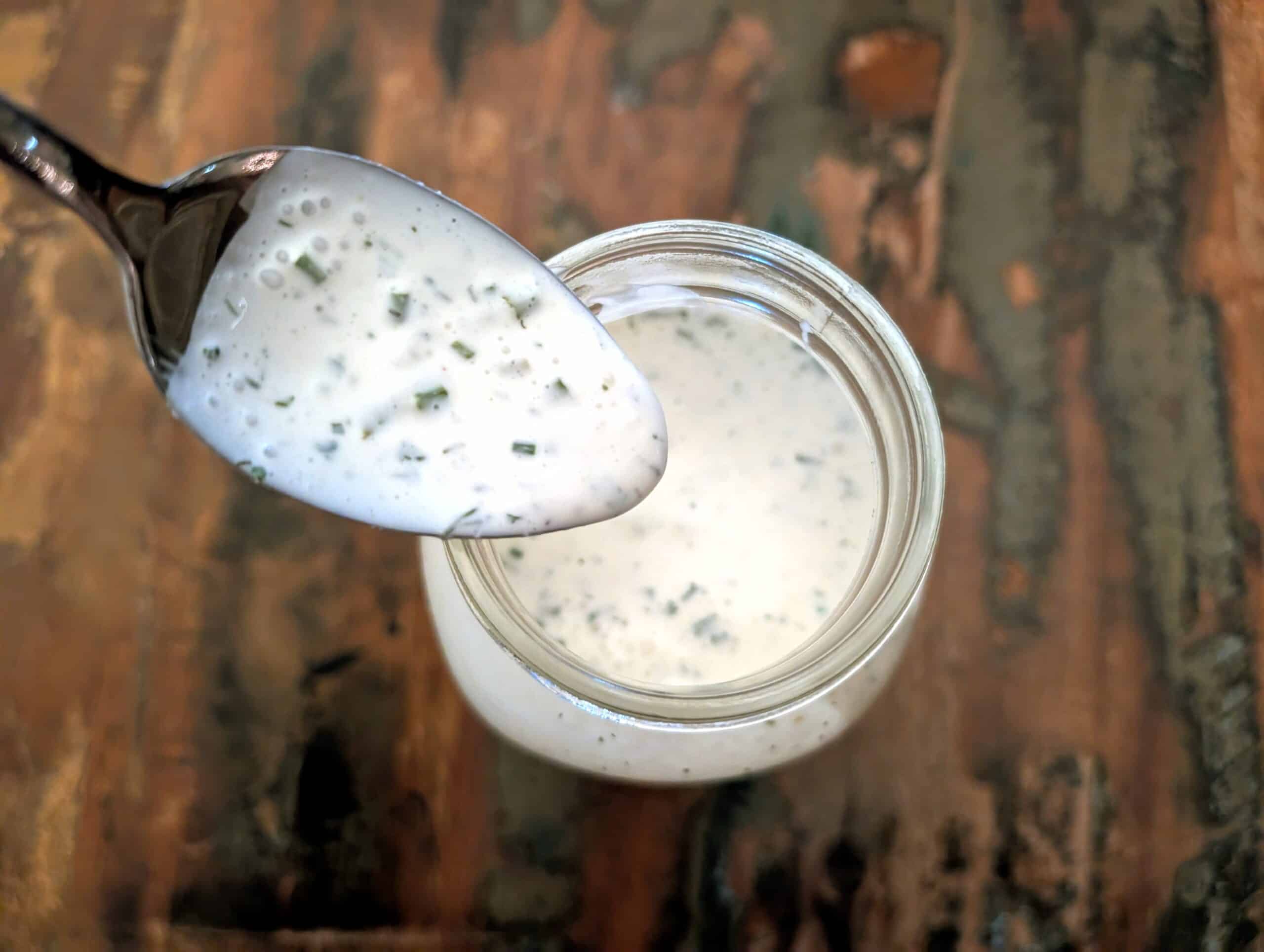 Homemade ranch dressing 