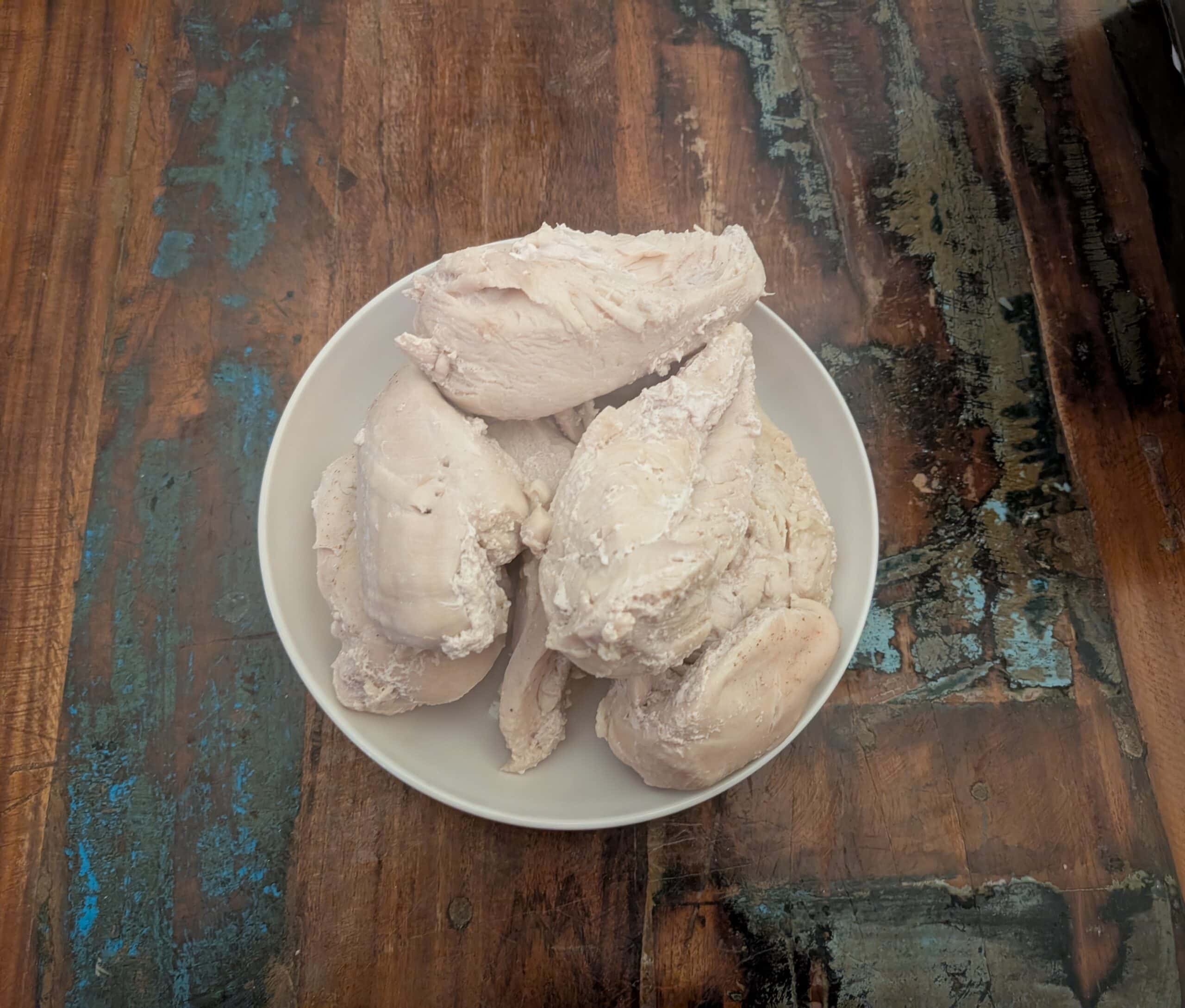 Pressure cooked chicken 